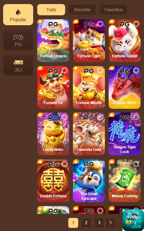 63vip.com - descobrir inovadores caça-níqueis